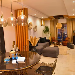 Appart hôtel De Prestige Climatisé à L'hivernage 400m De La Gare Marrakesh